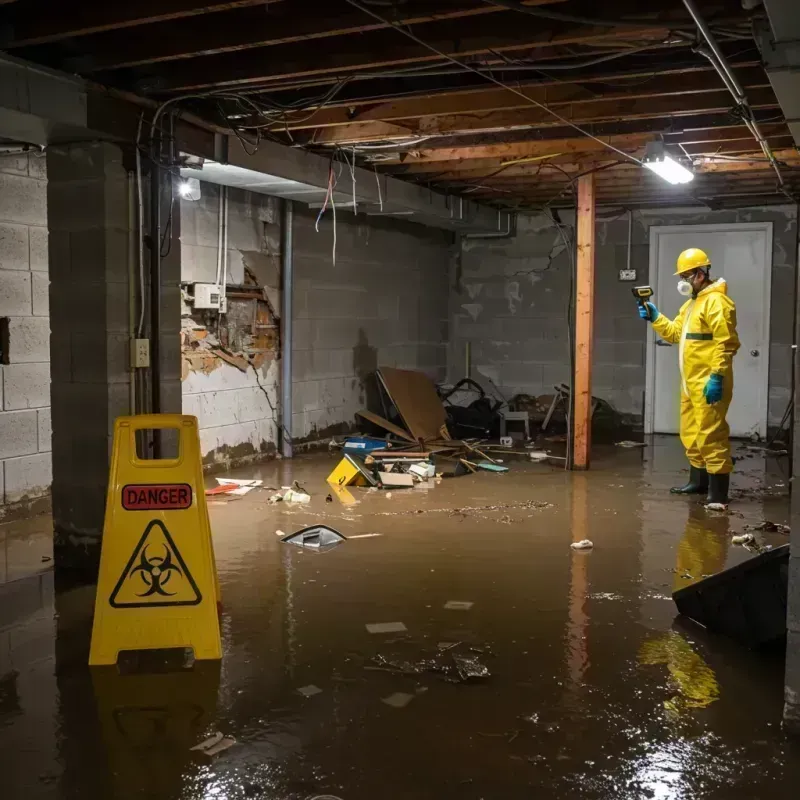 Flooded Basement Electrical Hazard in San Miguel County, CO Property